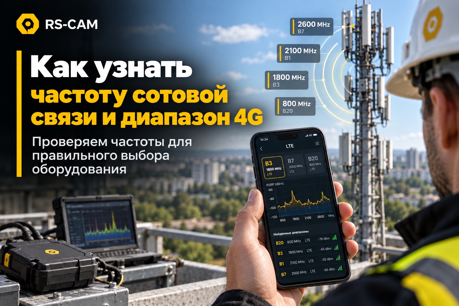 Как узнать частоту сотовой связи и диапазон (band) 4G вашего оператора Как узнать частоту сотовой связи и диапазон (band) 4G вашего оператора