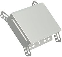 Угол для лотка вертикальный внешний с крышкой IEK ESCA 45град. 500х100