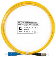 Шнур оптический simplex SC-FC 9/125 sm 1м LSZH