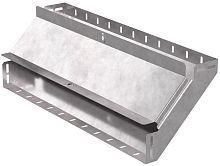 Угол для лотка вертикальный внутренний с крышкой Промрукав Стандарт 90град. 600х80