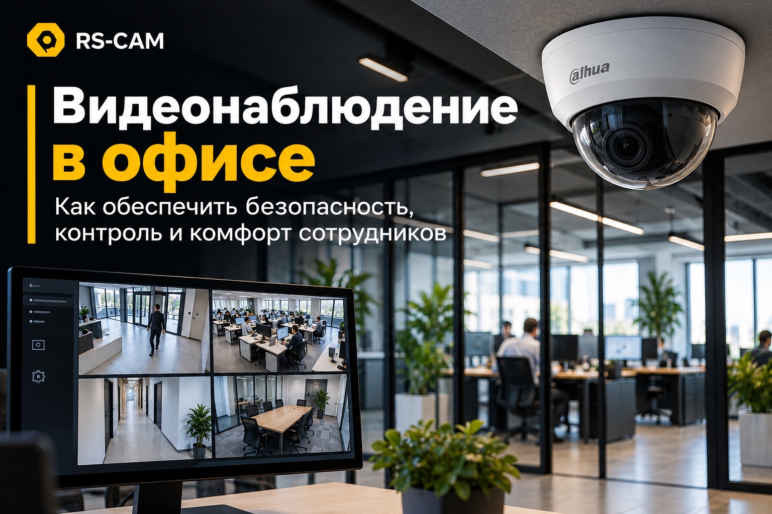 Видеонаблюдение в офисе: где ставить камеры, что выбрать и чего нельзя снимать