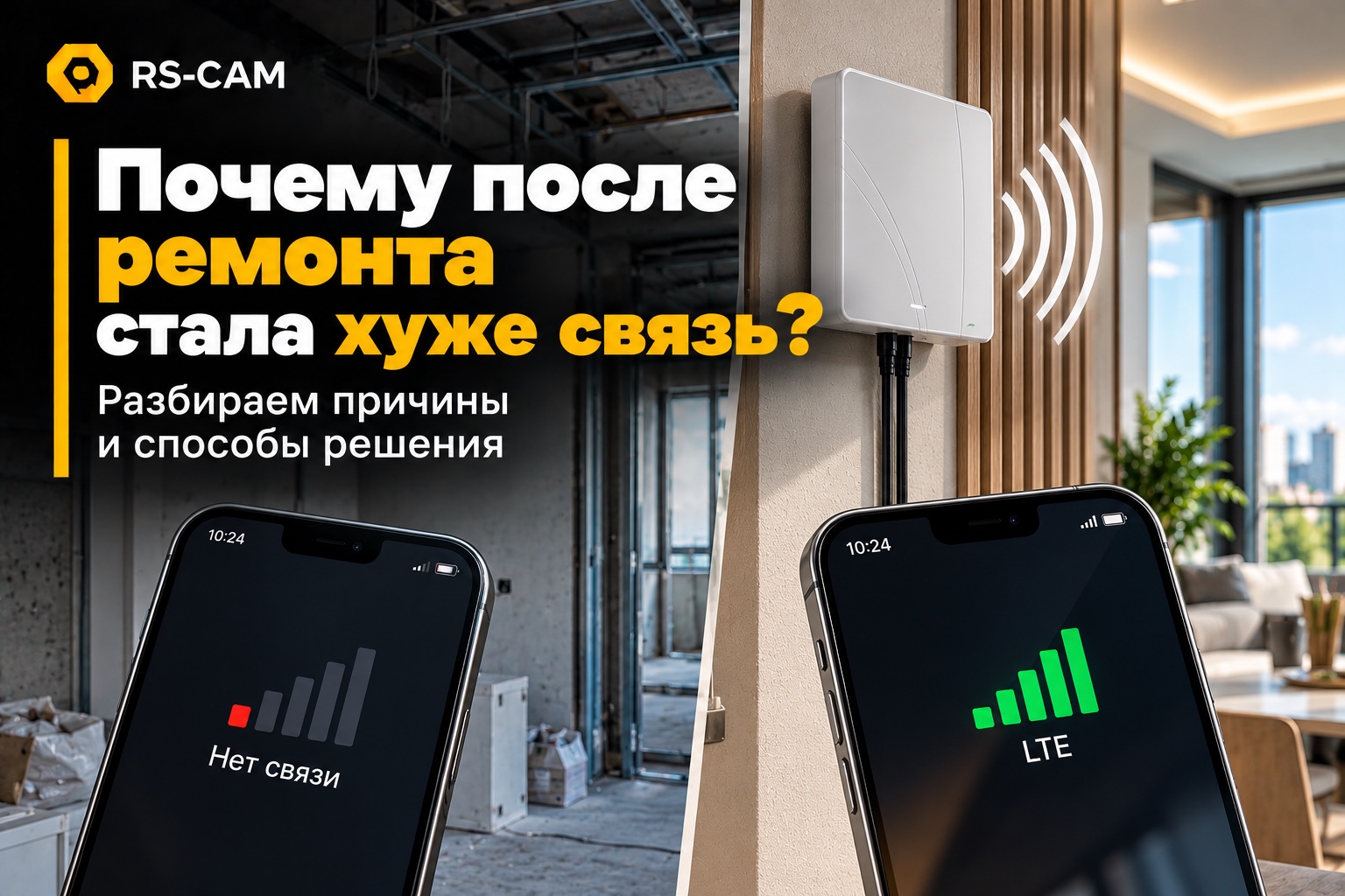 Почему после ремонта плохая связь в здании и как это исправить