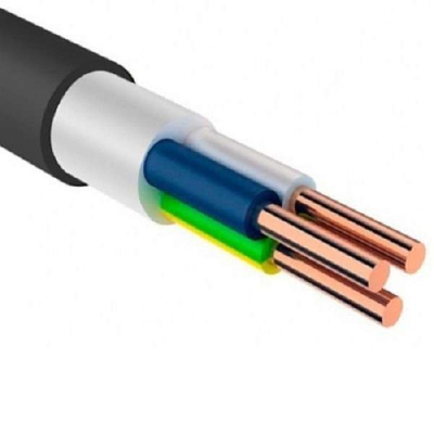 Кабель силовой ВВГнг(А)-LS 3x10,0ок(N,PE)-0,66 ГОСТ круглый