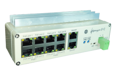 Коммутатор Каракурт РОЕ 8+2
