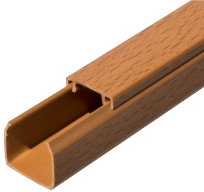 Кабель-канал Промрукав 25x25мм (2000мм) бук (уп. 48м.)
