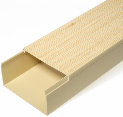 Кабель-канал Промрукав 80x40мм (2000мм) сосна (уп. 30м.)