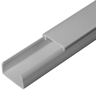 Кабель-канал Промрукав 25x16мм (2000мм) серый (уп. 80м).