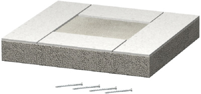 Заглушка кабель-канала огнезащитная OBO Pyroline® ConD09 BSK-E090521 270x95/210x50мм