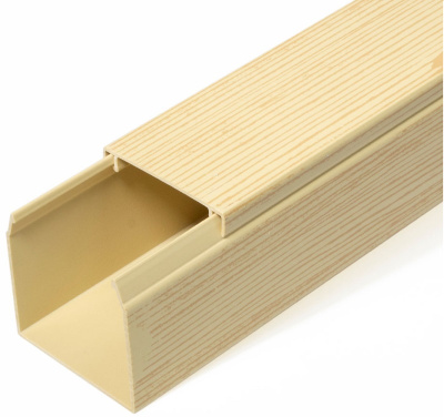 Кабель-канал Промрукав 40x40мм (2000мм) сосна (уп. 60м.)