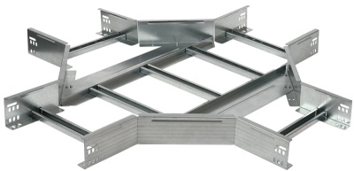 Крестовина для лестничного лотка без крышки IEK LESTA R300 300х55