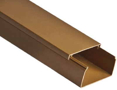 Кабель-канал Ruvinil 80x40мм (2000мм) коричневый (уп. 36м.)