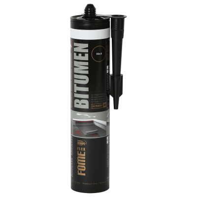 Герметик битумный FOME FLEX Bitumen черный (300мл;12шт)