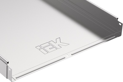 Лоток неперфорированный IEK ESCA 400х50х3000 сталь 1,0мм
