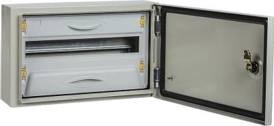 Щит распределительный навесной IEK ЩРн-18з-1 265x440x120 с замком IP54 PRO