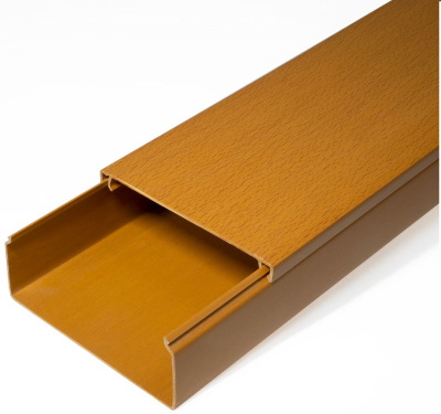 Кабель-канал Промрукав 100x40мм (2000мм) бук (уп. 24м.)