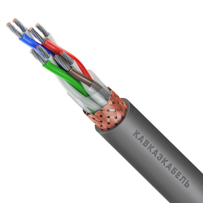 Кабель монтажный экранированный МКЭШВнг(А)-LS 4х2x1