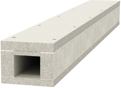 Кабель-канал огнезащитный OBO Pyroline® ConD09 BSK090506 120x95/60x50x1000мм
