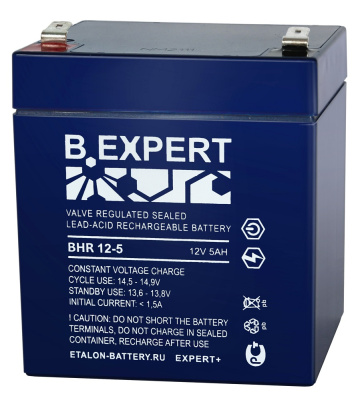 Аккумулятор ETALON B.EXPERT BHR 12-5