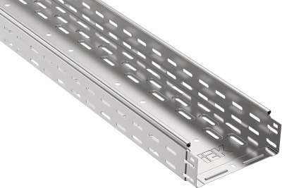 Лоток перфорированный IEK ESCA 150х80х3000 сталь 0,7мм