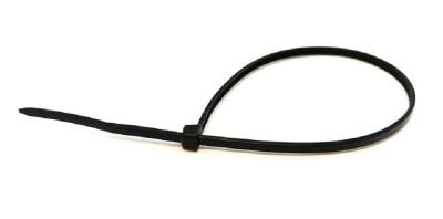 Стяжки нейлоновые Fortisflex КСС 5*400 (ч) (100шт.)