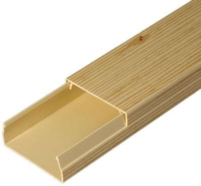 Кабель-канал Промрукав 40x16мм (2000мм) сосна (уп. 56м.)