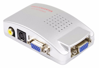Конвертер Lenkeng LKV2000 VGA на AV(RCA)