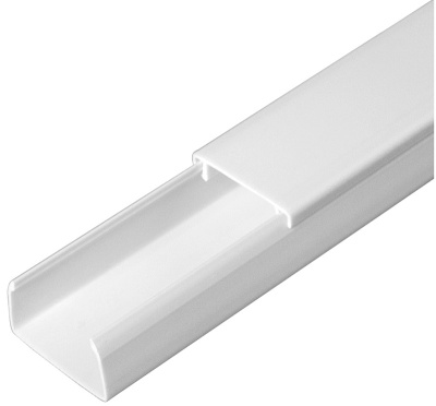 Кабель-канал Промрукав 25x16мм (2000мм) белый (уп. 80м.)