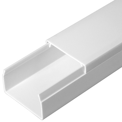 Кабель-канал Промрукав 40x25мм (2000мм) белый (уп. 30м.)
