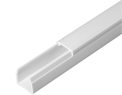 Кабель-канал Промрукав 16x16мм (2000мм) белый (уп. 120м.)