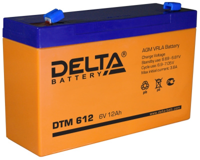 Аккумулятор Delta DTM 612