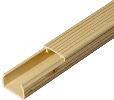 Кабель-канал Промрукав 15x10мм (2000мм) сосна (уп. 234м.)