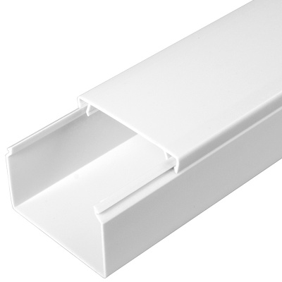 Кабель-канал Промрукав 60x40мм (2000мм) белый (уп. 40м.)