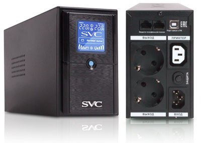 ИБП SVC V-650-L-LCD
