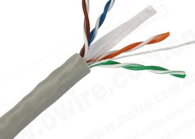 Кабель витая пара OptimLAN UTP 4x2x0,57 (23AWG) CAT6 (305м)