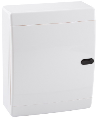 Бокс пластиковый Кэаз OptiBox ЩРН-П-18 P-CNN-1-18-IP41 (290х236х102мм) IP40 белая дверца