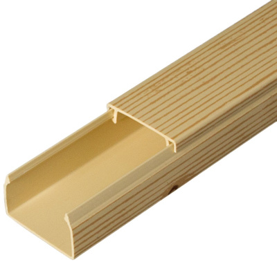 Кабель-канал Промрукав 25x16мм (2000мм) сосна (уп. 80м.)