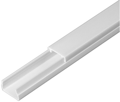 Кабель-канал Промрукав 15x10мм (2000мм) белый (уп. 234м.)