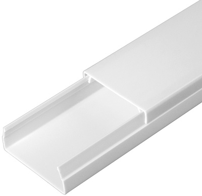 Кабель-канал Промрукав 40x16мм (2000мм) белый (уп. 56м.)