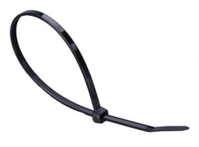 Стяжки нейлоновые Fortisflex КСС 5*350 (ч) (100шт.)