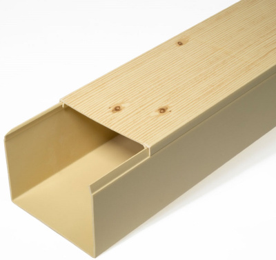 Кабель-канал Промрукав 80x60мм (2000мм) сосна (уп. 18м.)