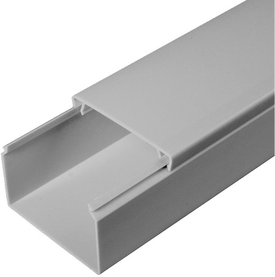 Кабель-канал Промрукав 60x40мм (2000мм) серый (уп. 40м).