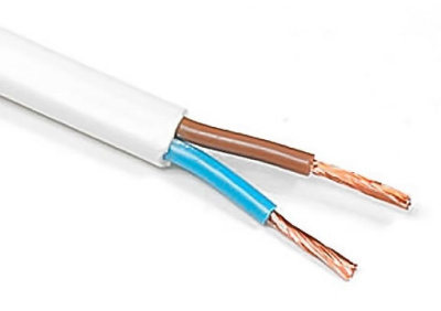 Кабель силовой ПГВВП 2x2,5 ГОСТ белый