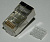 Коннектор RJ-45 Netko (8p8c) cat.6 универсальный, экранированный, со вставкой