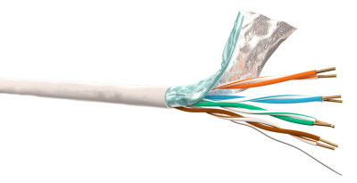 Кабель витая пара FTP Cat.5e 4x2x0,52 Cu PE Indoor 305м