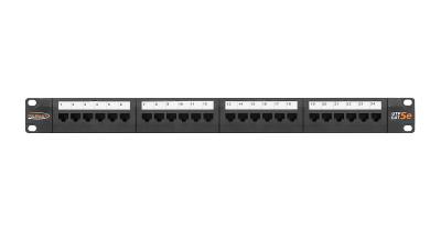 Коммутационная панель NIKOMAX NMC-RP24UD2-1U-BK 