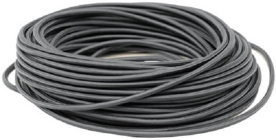 Ретро провод круглый Greenel МезонинЪ 2х0,75мм графит (25м)