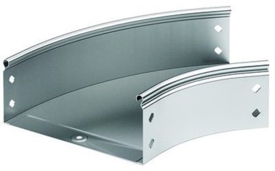 Угол для лотка горизонтальный без крышки DKC S5 Combitech CPO45 45град. 600х100 с креплением