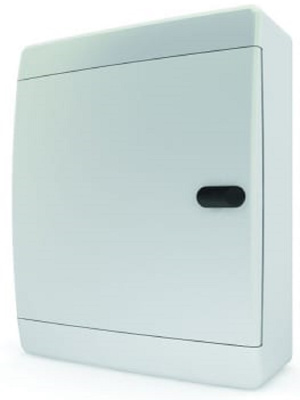 Бокс пластиковый Tekfor ЩРН-П-18 CNN 40-18-1 (290х236х102мм) IP41 белая дверца