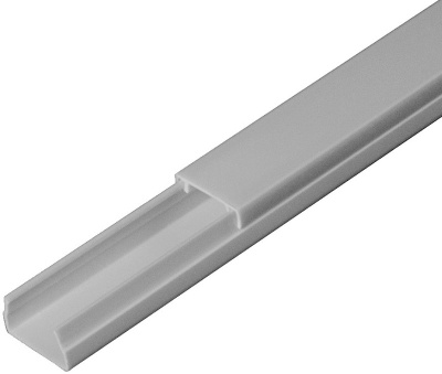 Кабель-канал Промрукав 15x10мм (2000мм) серый (уп. 234м).