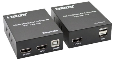 HDMI KVM Extender 120м 4K
